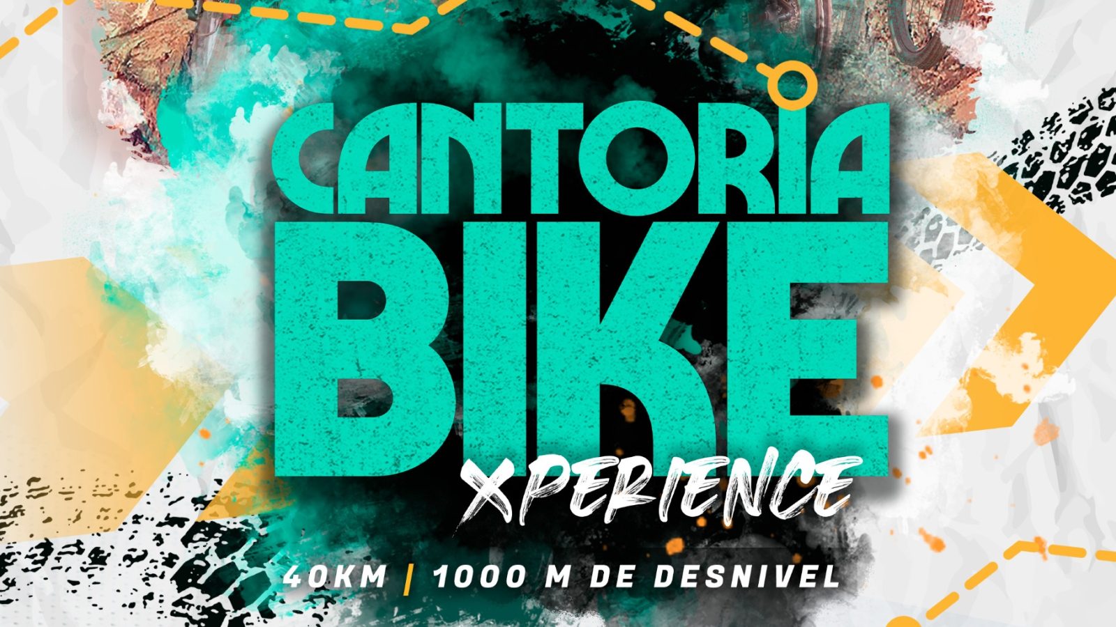Cartel oficial de la II Cantoria Bike Xperience, prueba de bicicleta de montaña del 19 de septiembre