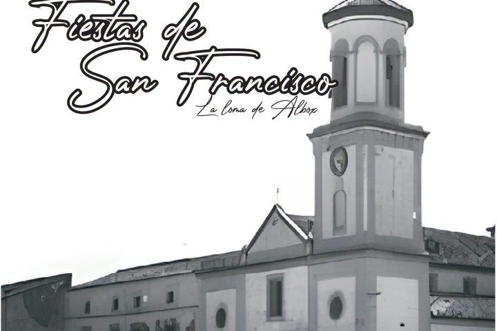 Cartel de las Fiestas de San Francisco 2026 en La Loma de Albox