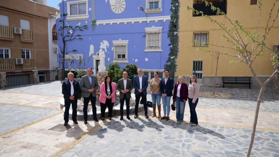 Visita institucional de la Diputación de Almería a Olula del Río, en una imagen de archivo