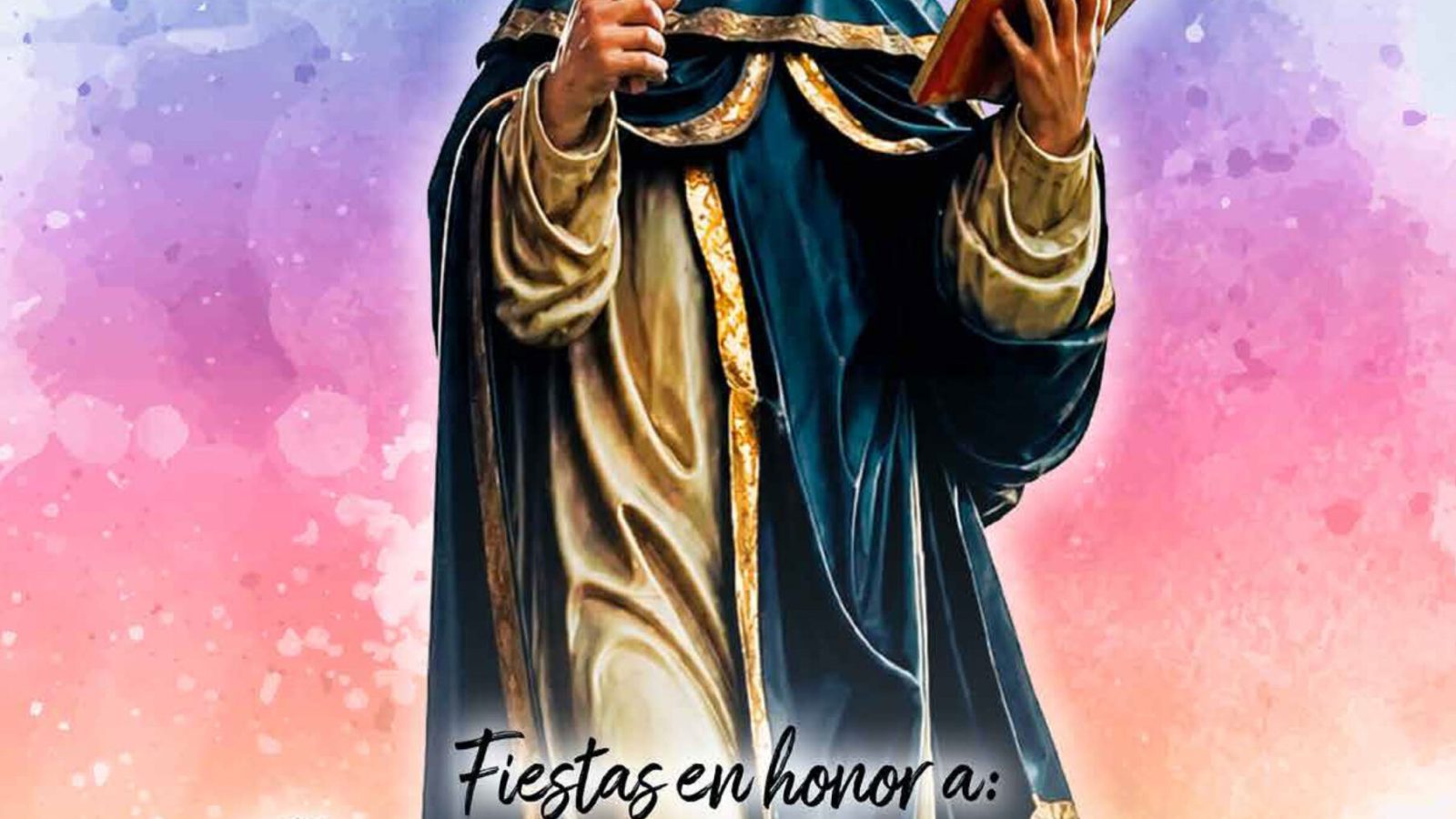 Portada del programa oficial de las Fiestas de San Ginés 2026 de Purchena