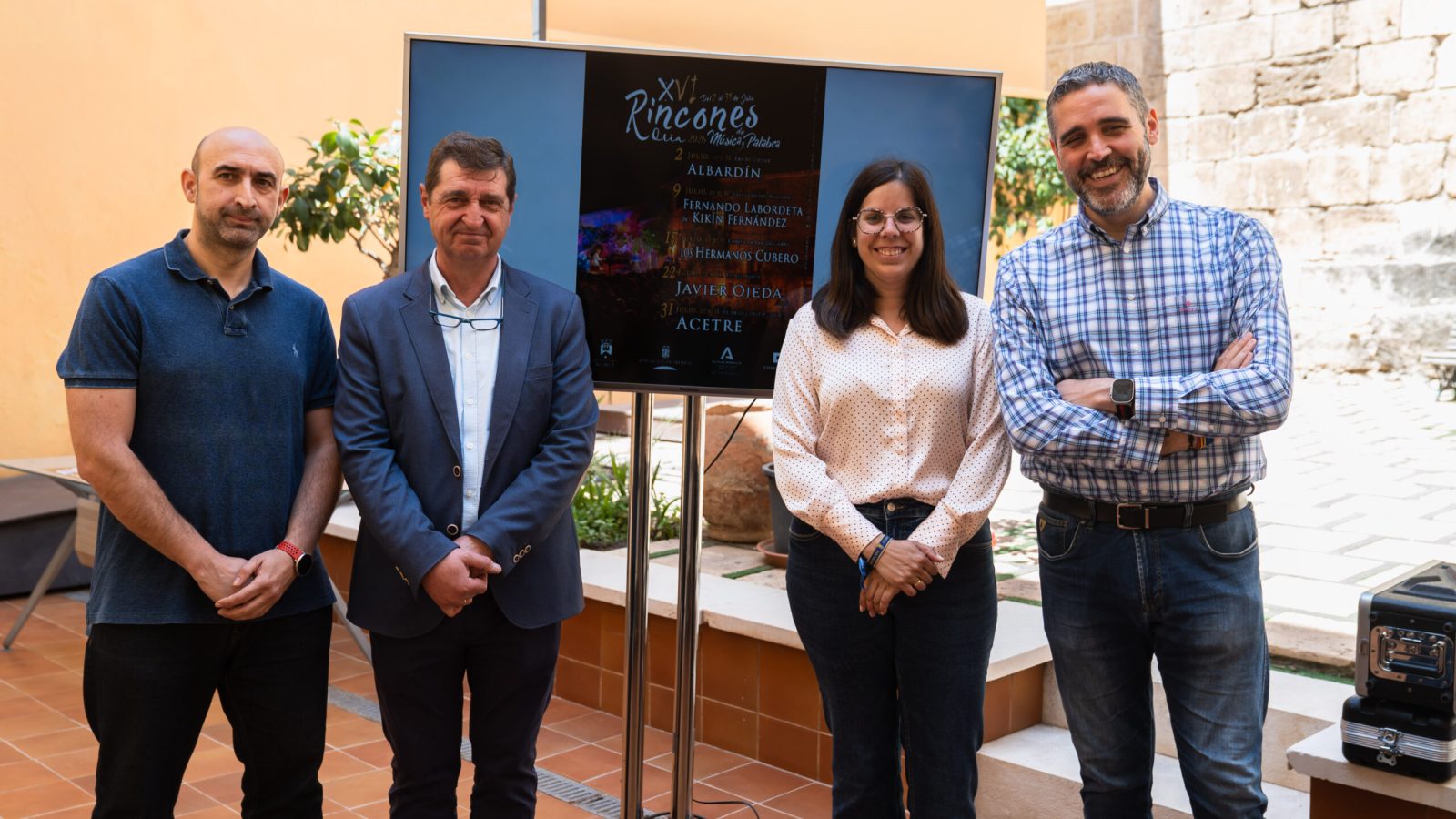 Presentación de la XVI edición de Rincones de Música y Palabra de Oria