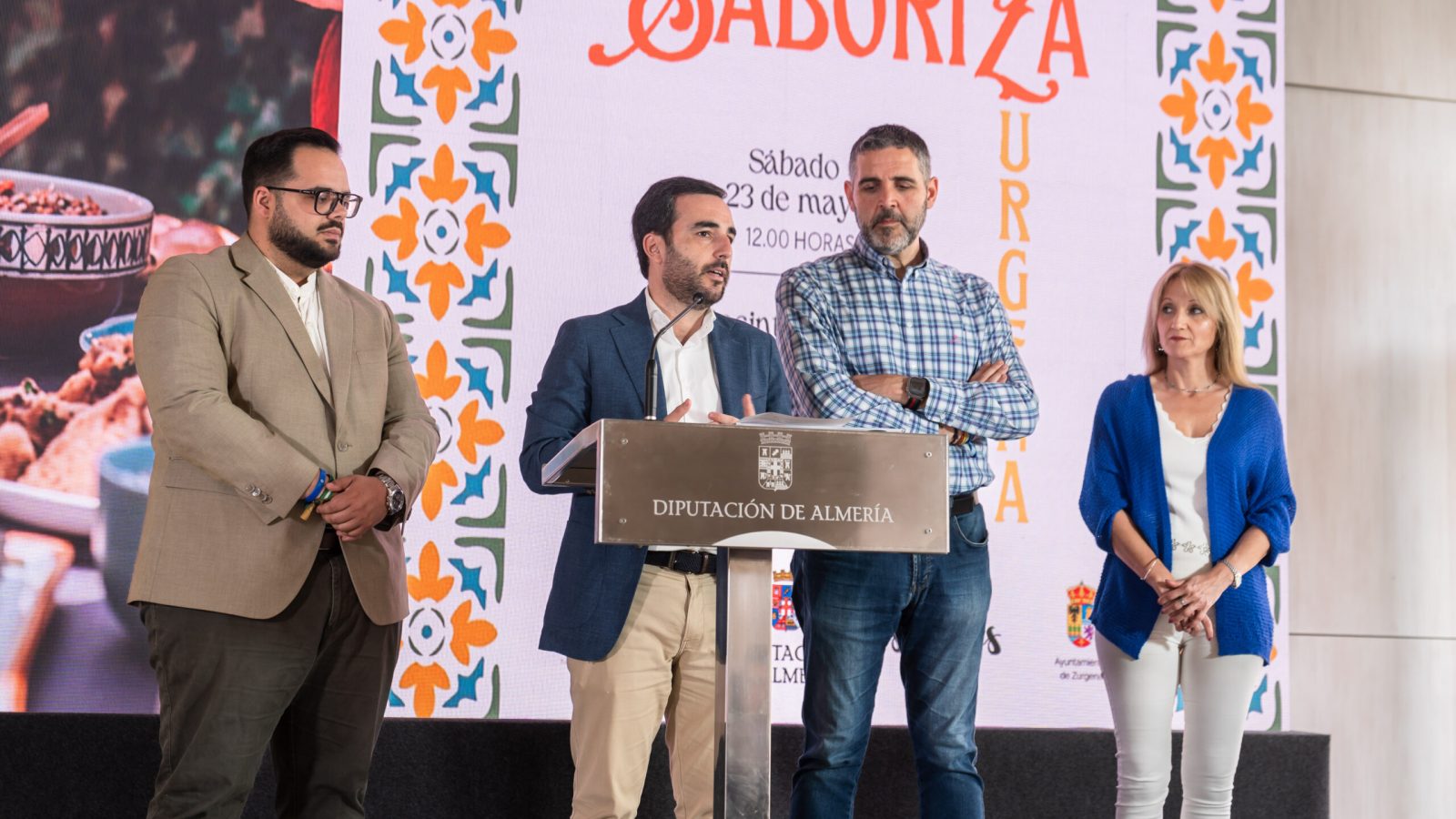 Presentación de la II Saboriza de Zurgena en el Palacio Provincial de Almería