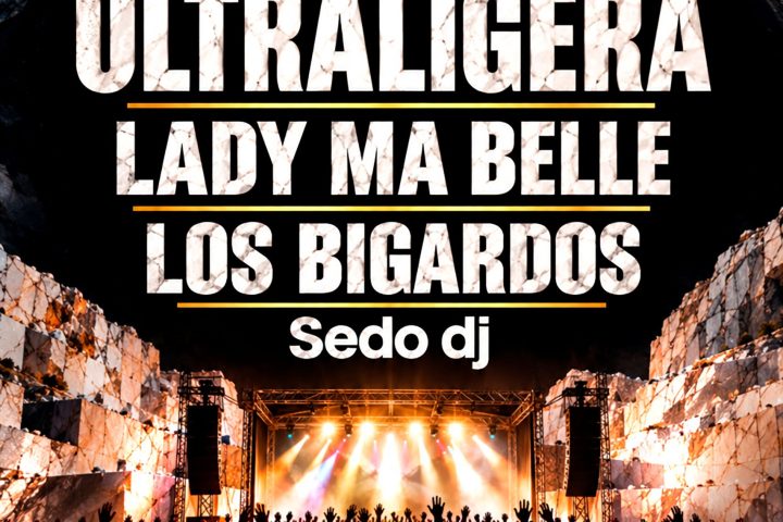 Cartel del Mármol & Music Fest de Macael: Ultraligera, Lady Ma Belle y Los Bigardos