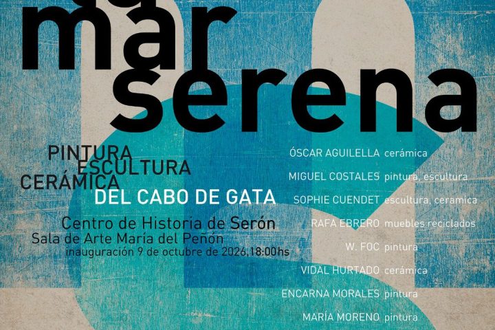 Cartel de la exposición ‘De la mar serena’ en el Centro de Historia de Serón